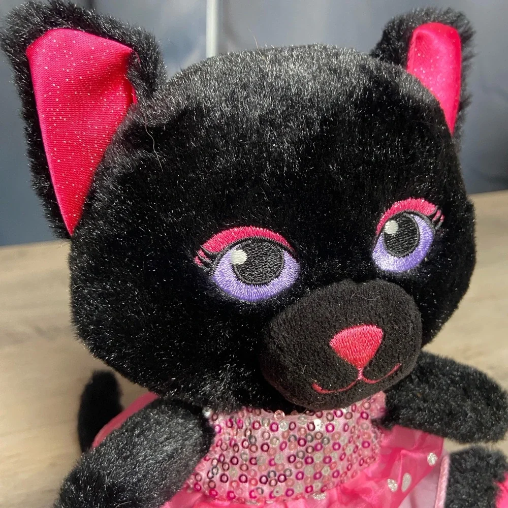 Build a‎ Bear 2014 Buddies LUCK Black Kitty, 9” Halloween Cat